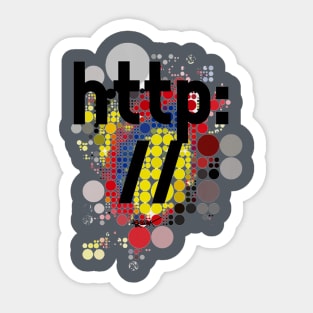 Http Web by RegiaArt Sticker